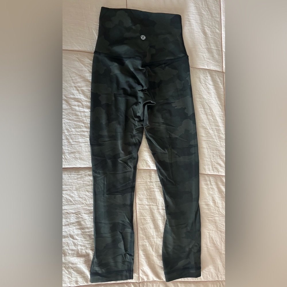 Lululemon camouflage align leggings